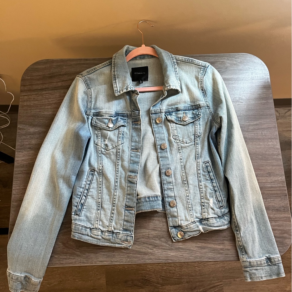 Dynamite Light Blue Jean Jacket